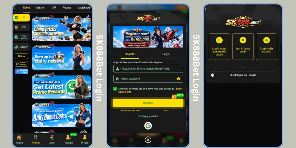 SK888 Login